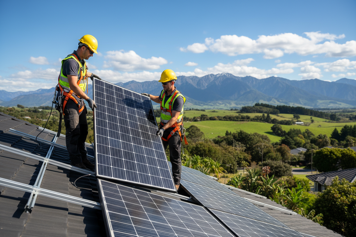 make the background look more like New Zealand